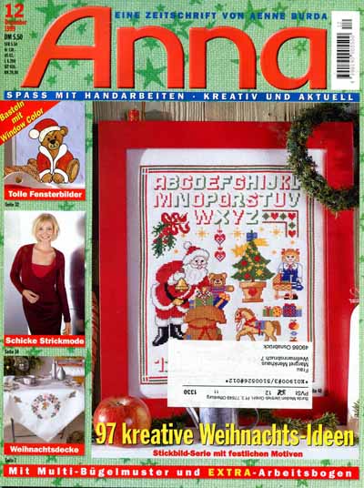 Anna 1999 Dezember Kurs Basteln mit Window color